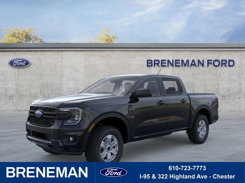 Shadow Black 2026 Ford Ranger Pickup Truck Four-Wheel Drive Automatic