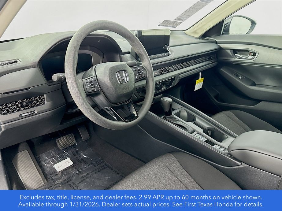 New Car 2025 Honda Accord  Lx For Sale Under $30,000 In Austin, Texas