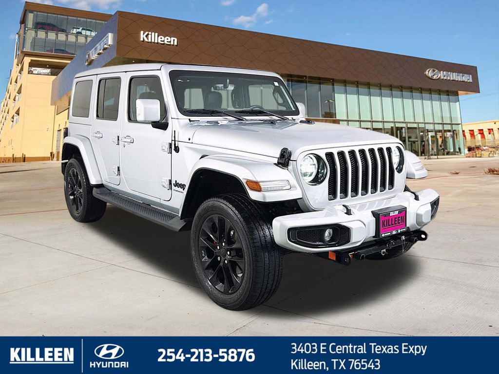 Silver Zynith Clearcoat 2023 Jeep Wrangler SUV / Crossover Four-Wheel Drive 8-Speed Automatic
