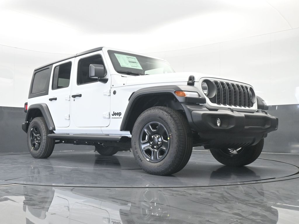 New 2026 Bright White Clearcoat Jeep Sport image 55