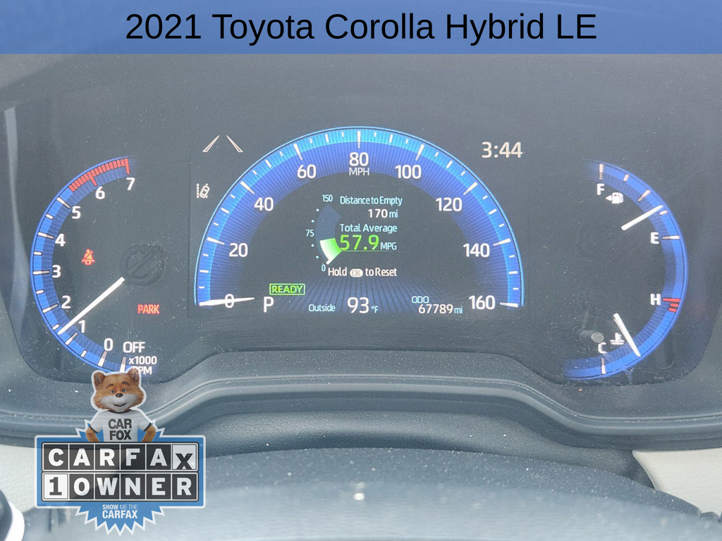 2021 Toyota Corolla Hybrid LE 16