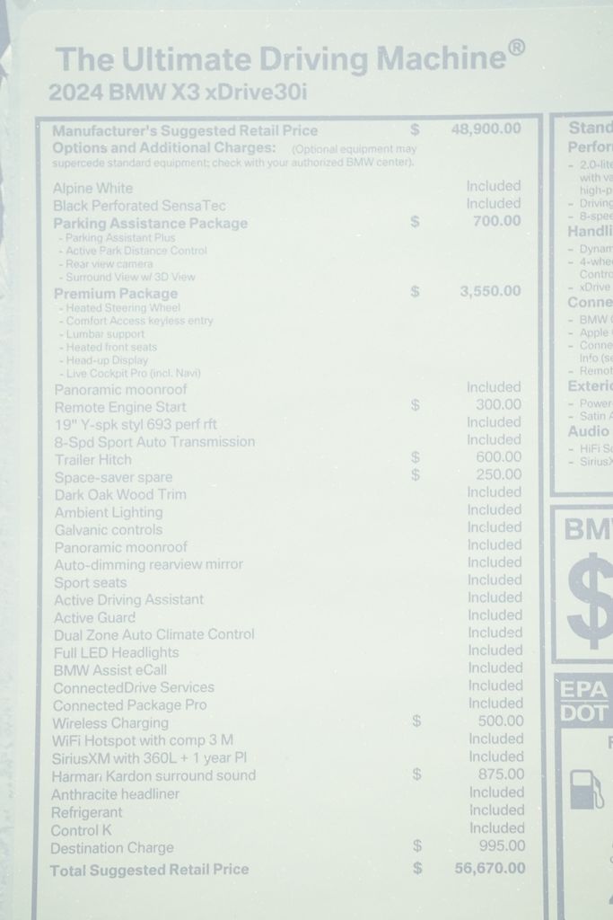 2024 BMW X3 xDrive30i 9