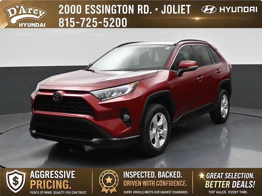 Pearl 2020 Toyota RAV4 SUV / Crossover Front-Wheel Drive 8-Speed Automatic
