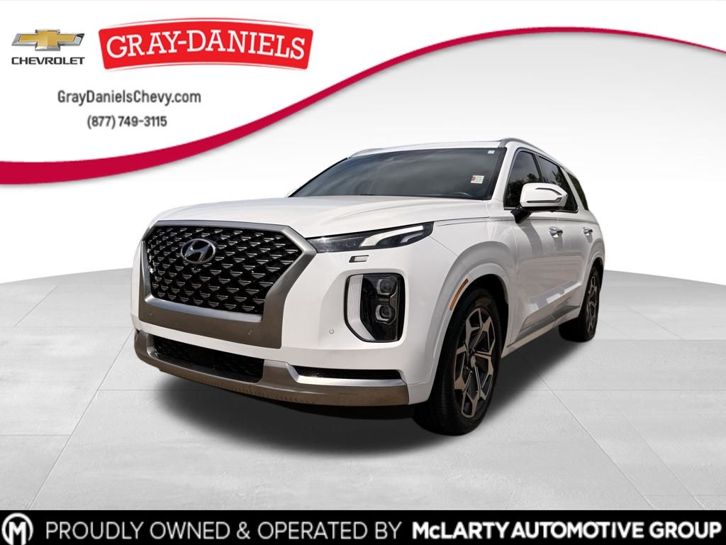 Hyper White 2022 Hyundai Palisade Calligraphy FWD SUV / Crossover Front-Wheel Drive 8-Speed Automatic