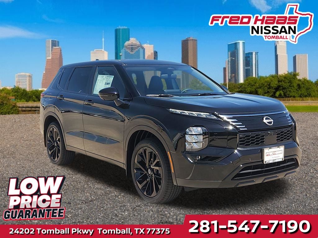 Cosmic Black 2026 Nissan Rogue Plug-In Hybrid SL AWD SUV / Crossover All-Wheel Drive Continuously Variable Transmission