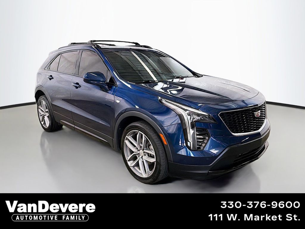 Twilight Blue Metallic 2019 Cadillac XT4 Sport AWD SUV / Crossover Four-Wheel Drive 9-Speed Automatic