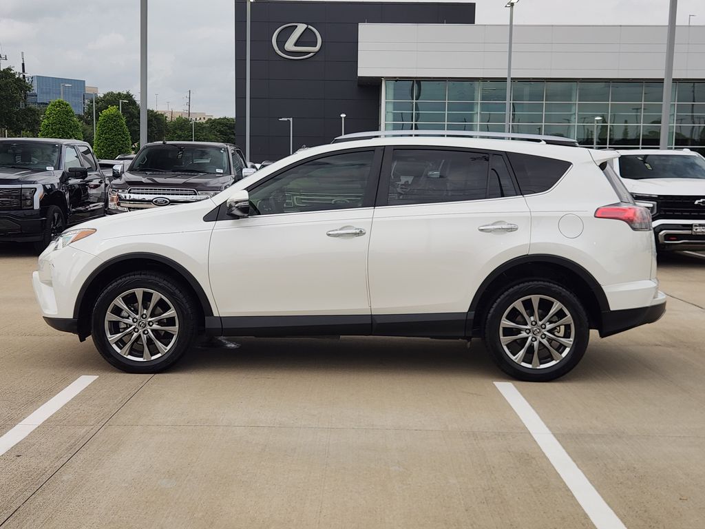 2017 Toyota RAV4 Limited White at Emmons Autoplex
