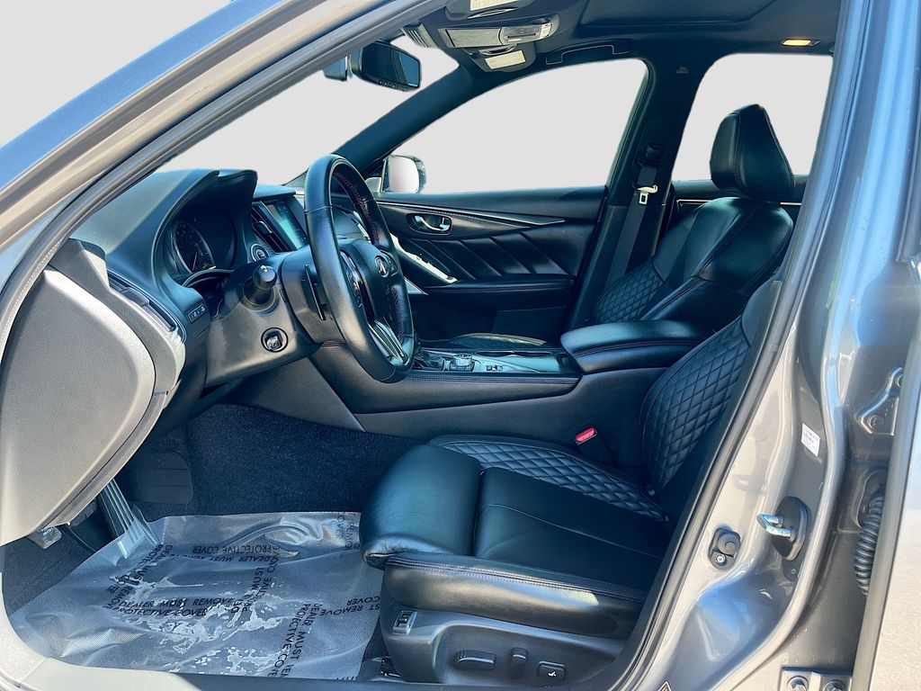 2022 INFINITI Q50 Red Sport 400 Gray at AutoSavvy Houston Southwest