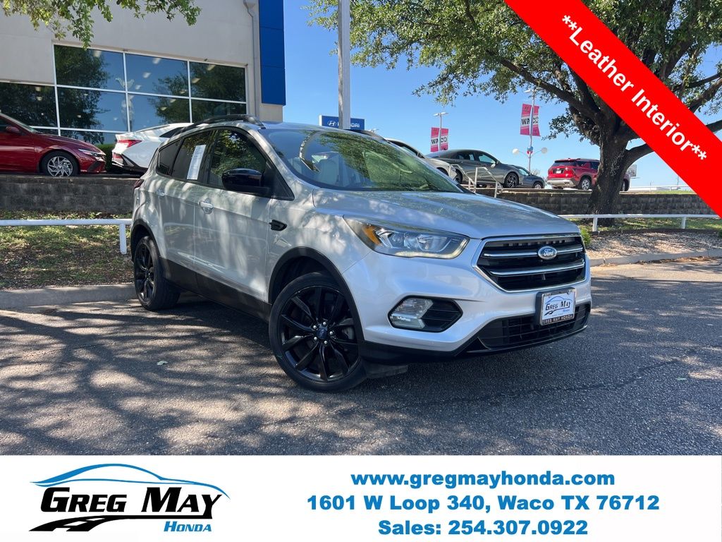 Ingot Silver Metallic 2018 Ford Escape SEL FWD SUV / Crossover Front-Wheel Drive 6-Speed Automatic