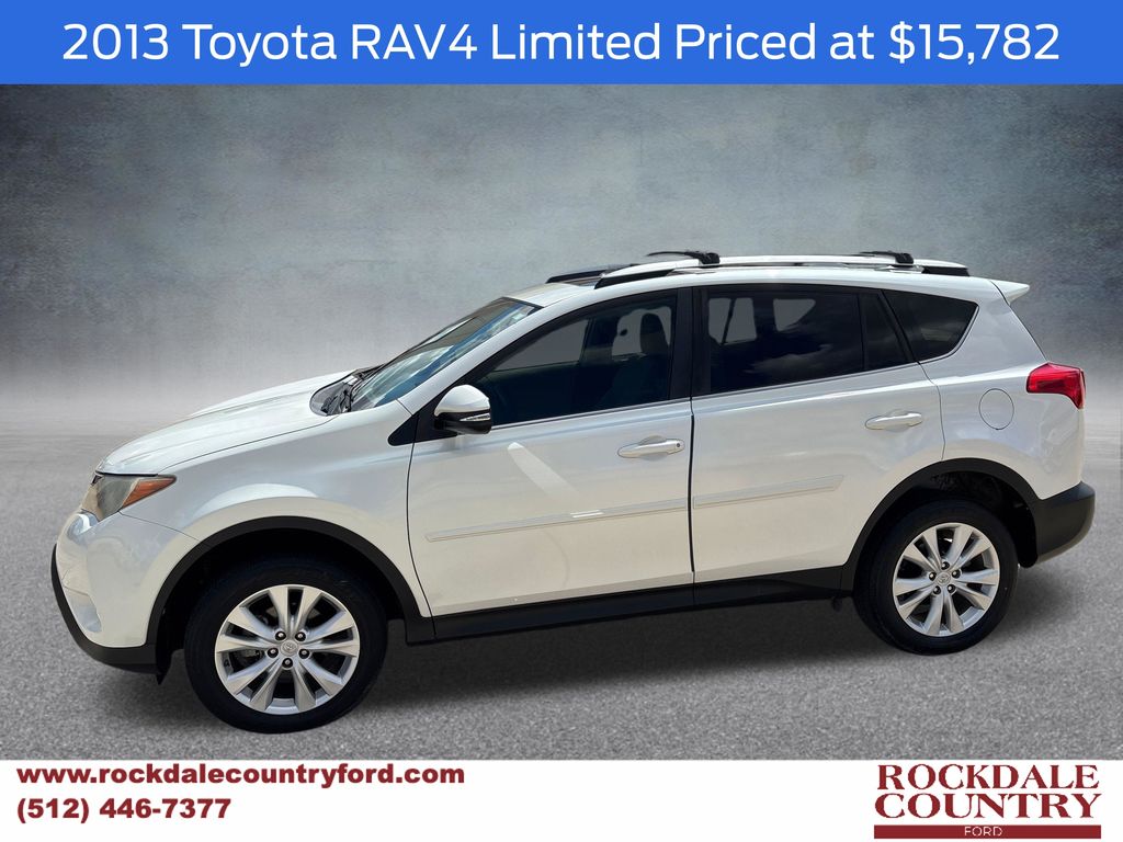 White (Blizzard Pearl) 2013 Toyota RAV4 SUV / Crossover Front-Wheel Drive 6-Speed Automatic