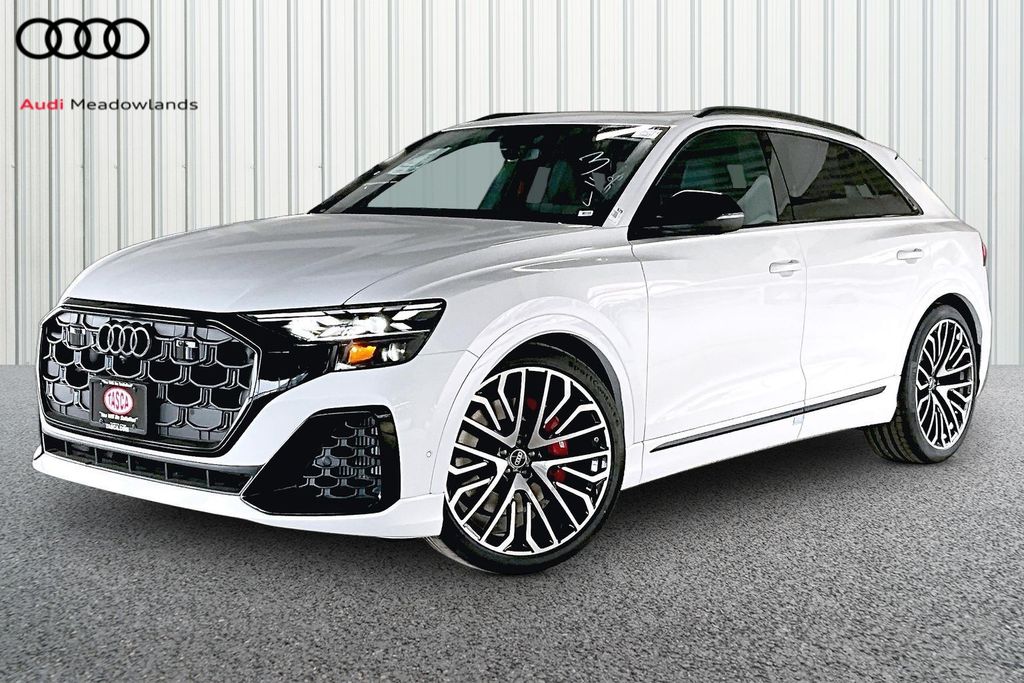 Glacier White Metallic 2026 Audi SQ8 SUV / Crossover All-Wheel Drive 8-Speed Automatic