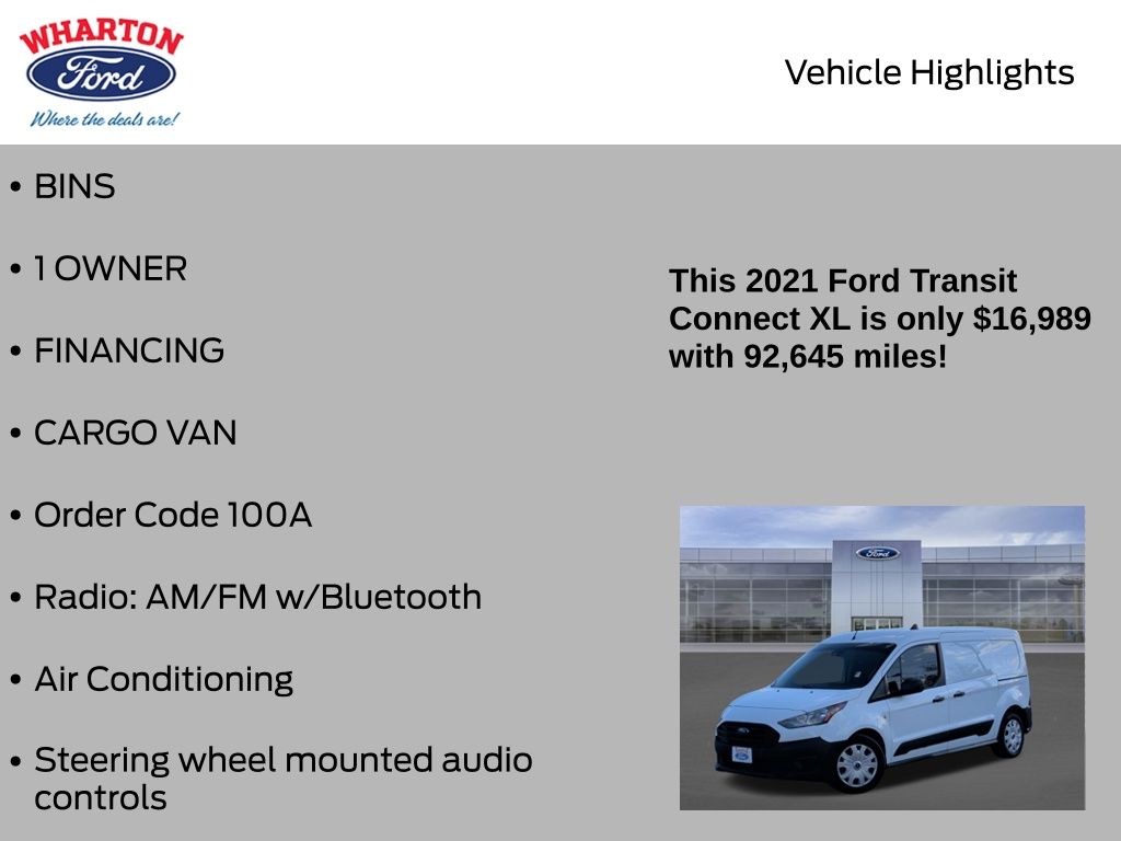 2021 Ford Transit Connect XL - 5