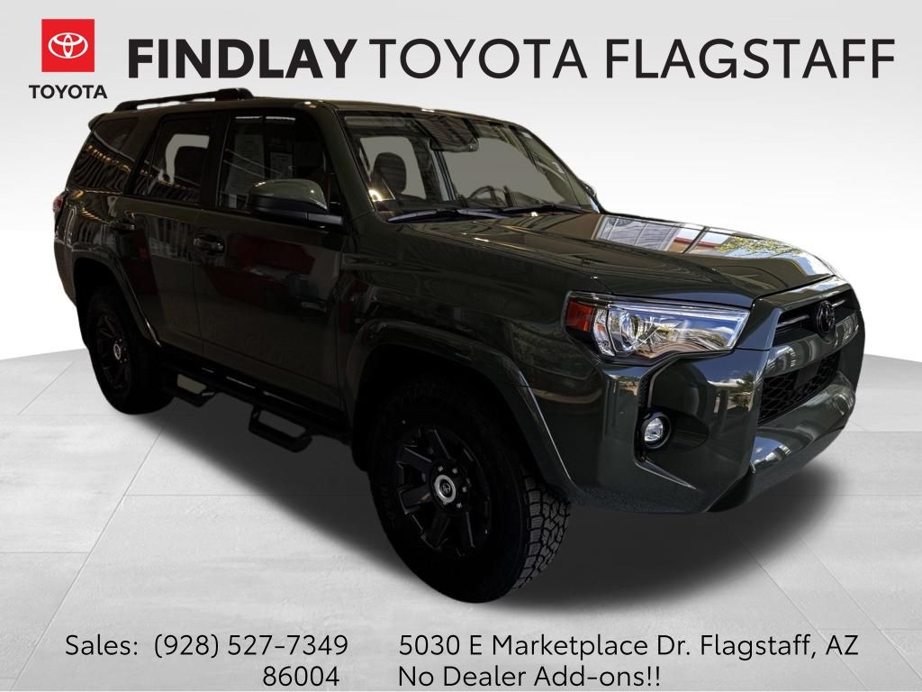 Army Green 2022 Toyota 4Runner SUV / Crossover Four-Wheel Drive 5-Speed Automatic