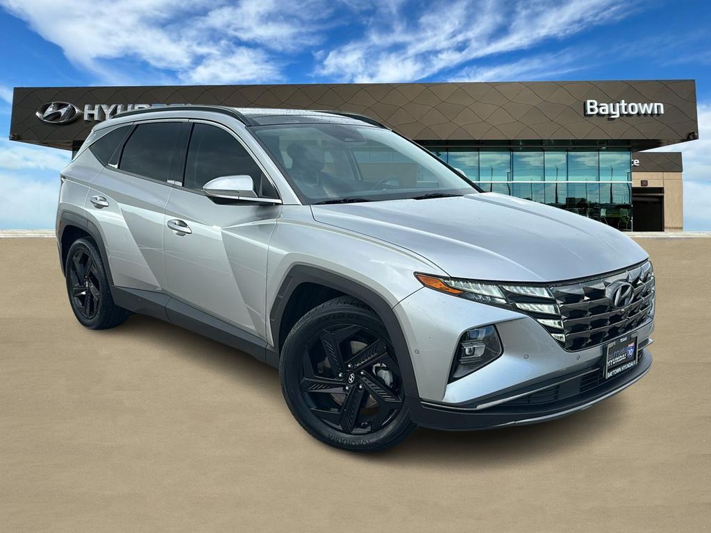 2022 Hyundai Tucson Limited Silver at Classic Elite Chevrolet Sugar Land