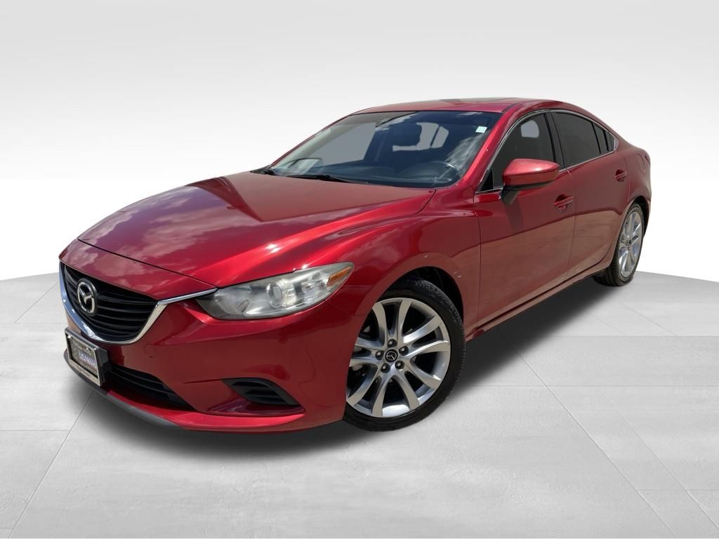 Soul Red Metallic 2015 Mazda MAZDA6 Sedan Front-Wheel Drive 6-Speed Automatic