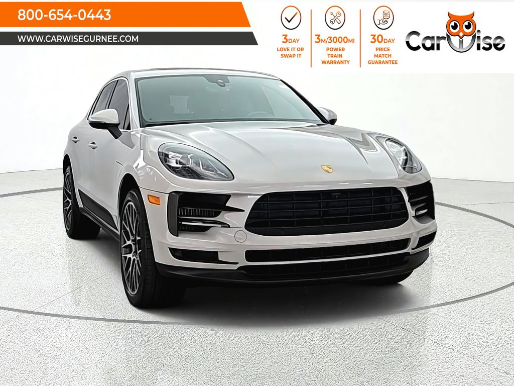 Brown (Tan) 2021 Porsche Macan SUV / Crossover All-Wheel Drive 7-Speed Automatic