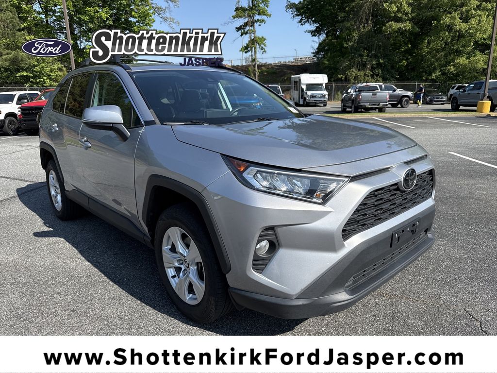 Silver Sky Metallic 2020 Toyota RAV4 XLE AWD SUV / Crossover All-Wheel Drive 8-Speed Automatic