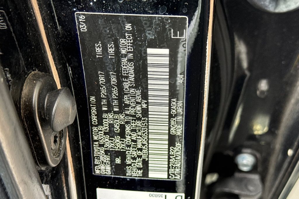 used 2016 Toyota 4Runner car, priced at $27,913