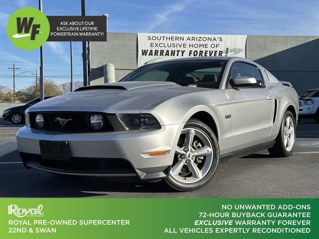 Ingot Silver 2011 Ford Mustang GT Premium Coupe RWD Coupe Rear-Wheel Drive 6-Speed Automatic