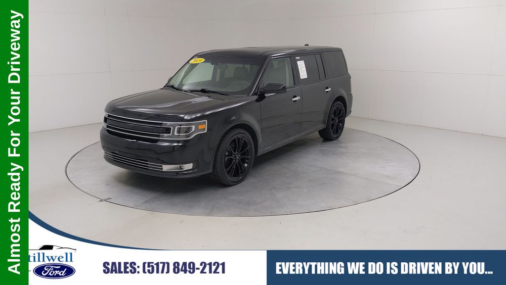 Agate Black 2019 Ford Flex SUV / Crossover All-Wheel Drive 6-Speed Automatic