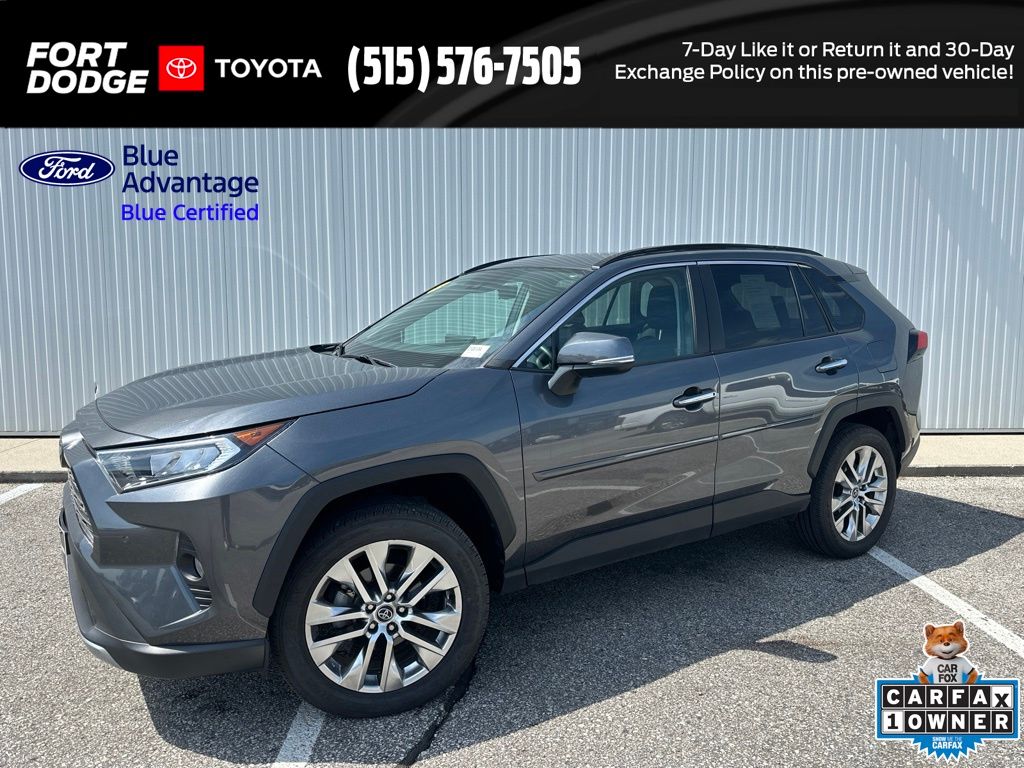 Magnetic Gray Metallic 2021 Toyota RAV4 SUV / Crossover All-Wheel Drive 8-Speed Automatic