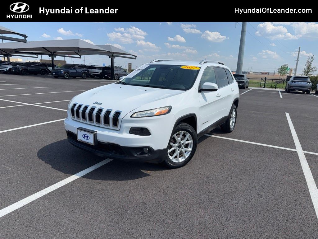 Bright White Clearcoat 2017 Jeep Cherokee SUV / Crossover Front-Wheel Drive 9-Speed Automatic