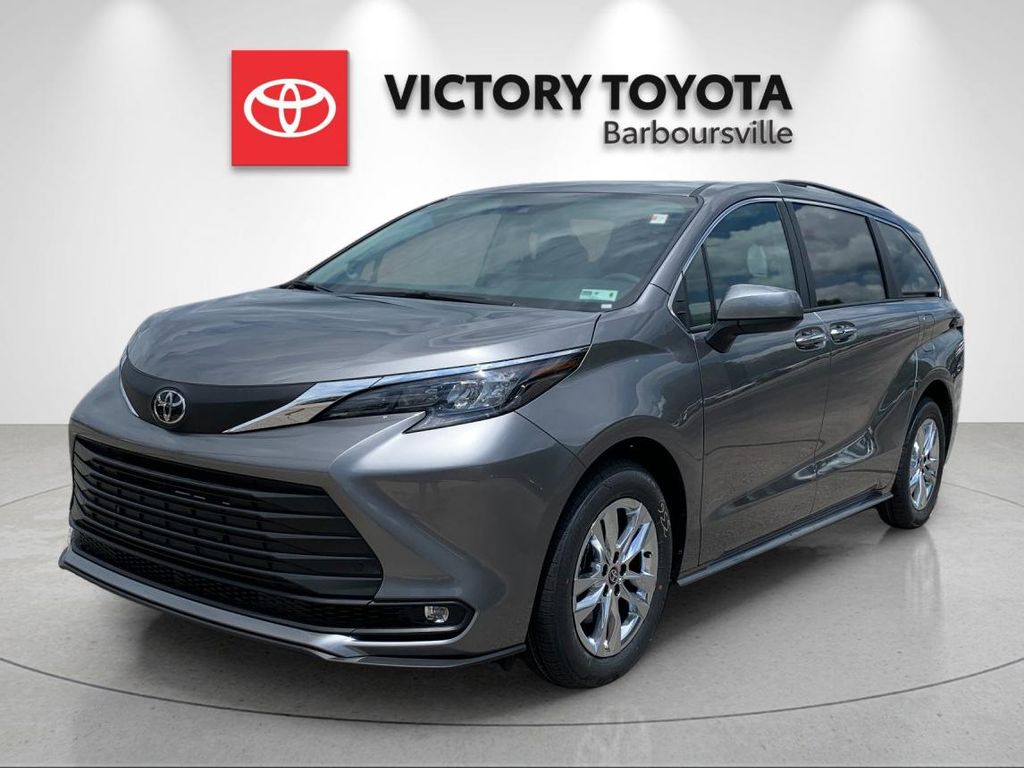 Heavy Metal 2026 Toyota Sienna XLE 7-Passenger FWD Minivan Front-Wheel Drive Continuously Variable Transmission