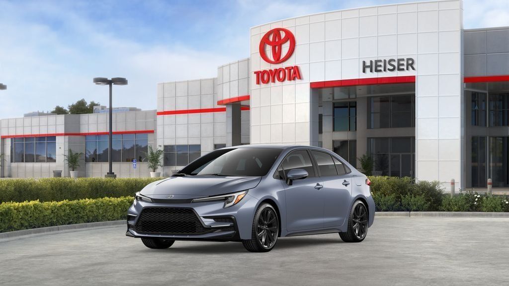 Celestite 2026 Toyota Corolla Sedan Front-Wheel Drive Continuously Variable Transmission