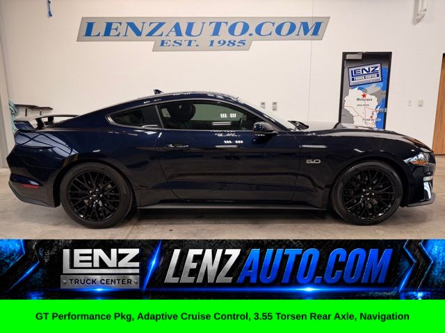 Antimatter Blue Metallic 2021 Ford Mustang Coupe Rear-Wheel Drive Automatic