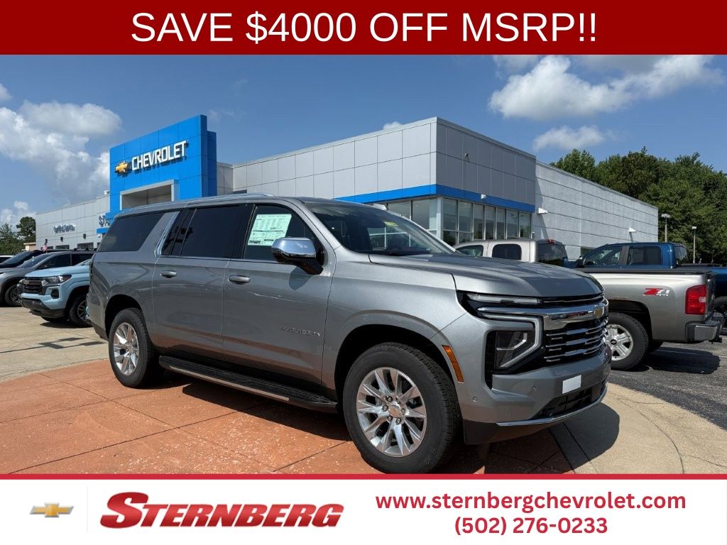 Sterling Gray Metallic 2026 Chevrolet Suburban SUV / Crossover Four-Wheel Drive