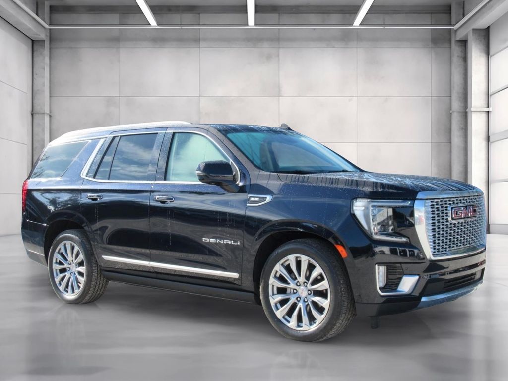 Midnight Blue Metallic 2024 GMC Yukon SUV / Crossover Four-Wheel Drive