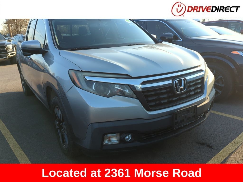 Lunar Silver Metallic 2019 Honda Ridgeline RTL-T FWD Pickup Truck Front-Wheel Drive 6-Speed Automatic