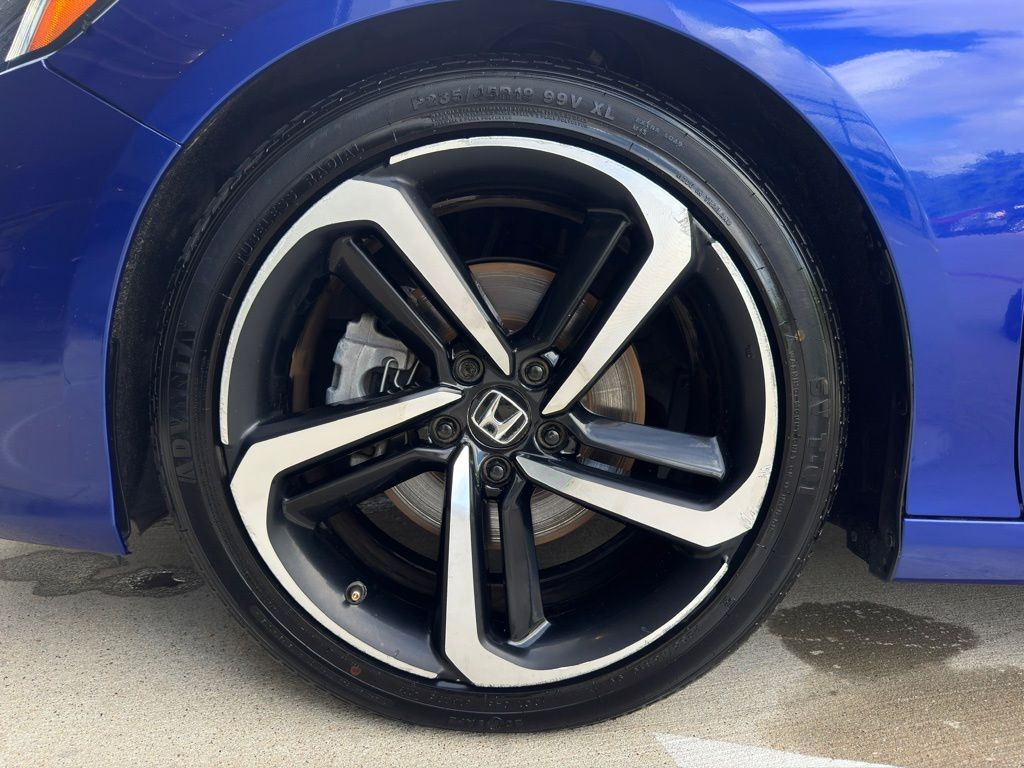 2022 Honda Accord Sport Blue at DeMontrond Auto Country