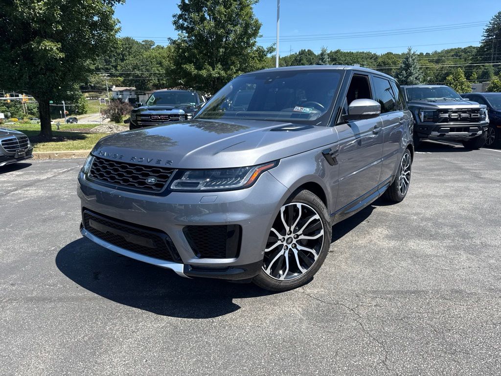 Eiger Gray Metallic 2021 Land Rover Range Rover Sport SUV / Crossover All-Wheel Drive 8-Speed Automatic