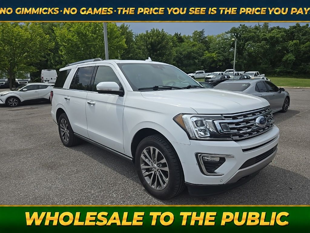 Oxford White 2018 Ford Expedition SUV / Crossover Four-Wheel Drive Automatic