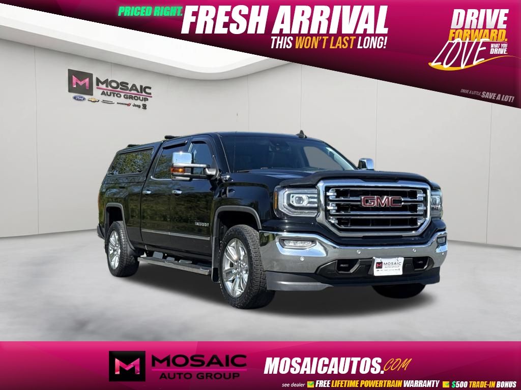 Onyx Black 2017 GMC Sierra 1500 Pickup Truck Four-Wheel Drive 8-Speed Automatic Overdrive