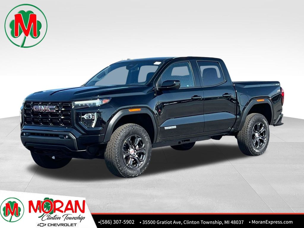 Onyx Black 2023 GMC Canyon Pickup Truck Four-Wheel Drive 8-Speed Automatic