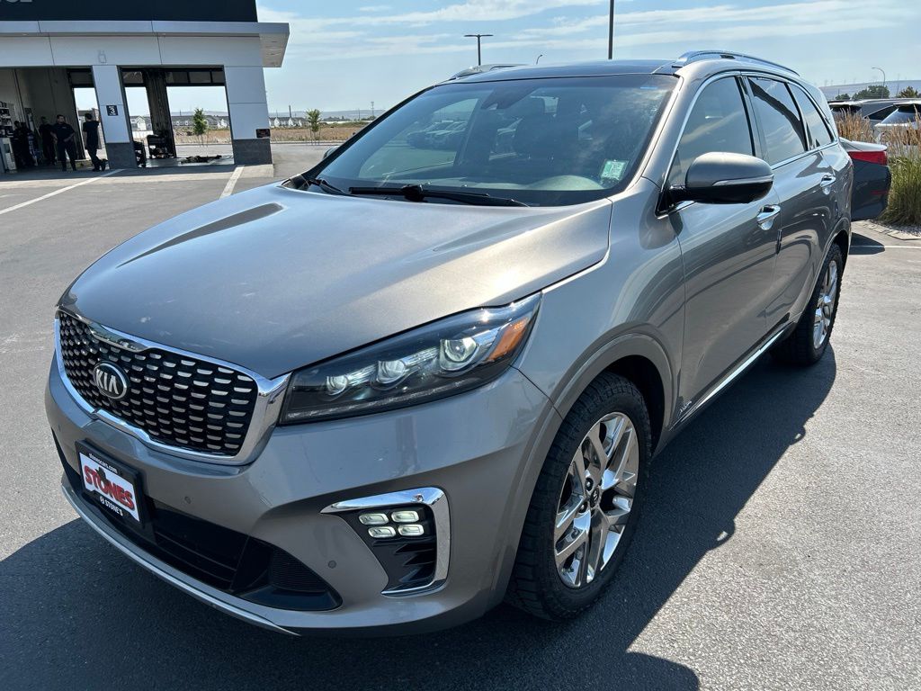 Titanium Silver 2019 Kia Sorento SUV / Crossover All-Wheel Drive 8-Speed Automatic