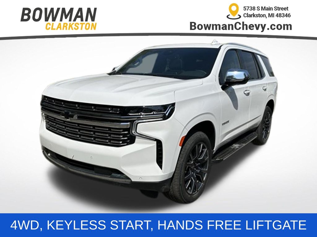 Summit White 2023 Chevrolet Tahoe SUV / Crossover Four-Wheel Drive 