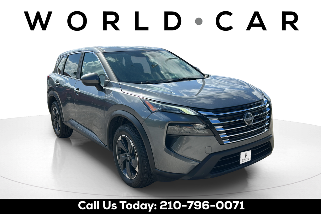Gray (Gun Metallic) 2025 Nissan Rogue SV FWD SUV / Crossover Front-Wheel Drive Continuously Variable Transmission