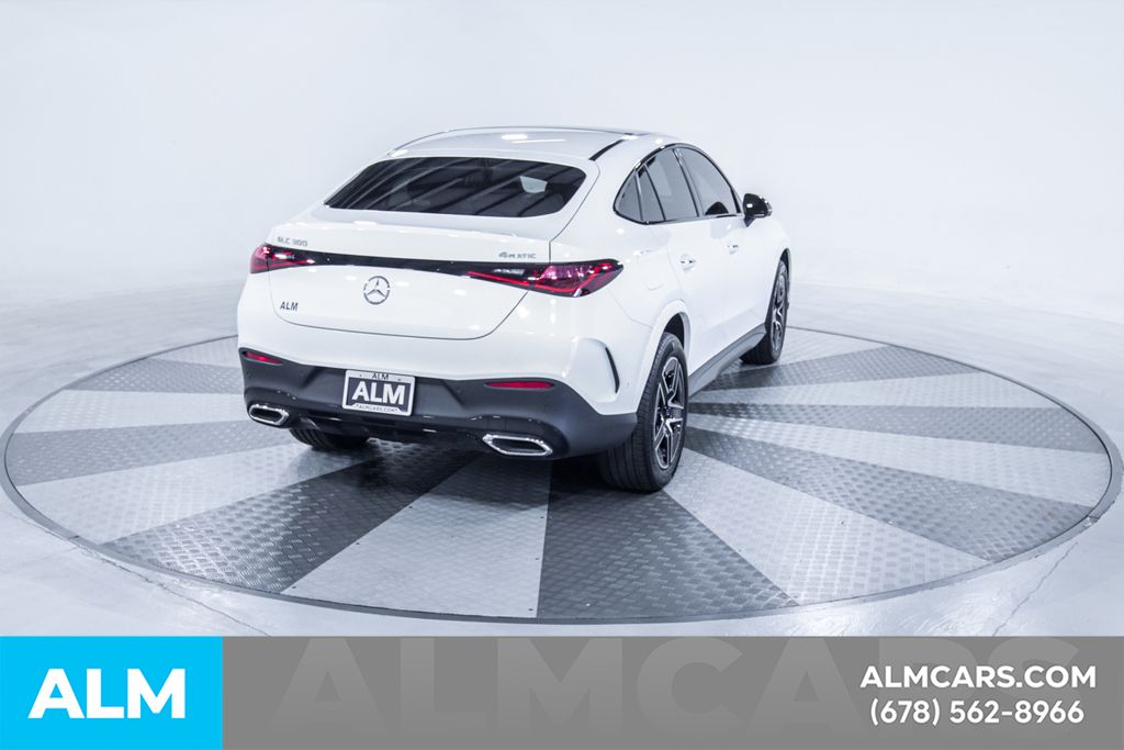 Used 2024 White Mercedes-Benz GLC 300 Coupe image 9