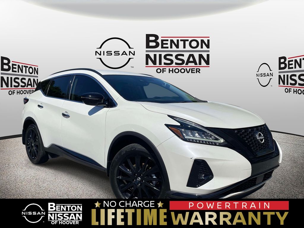 Pearl White Tricoat 2024 Nissan Murano SUV / Crossover Front-Wheel Drive Continuously Variable Transmission