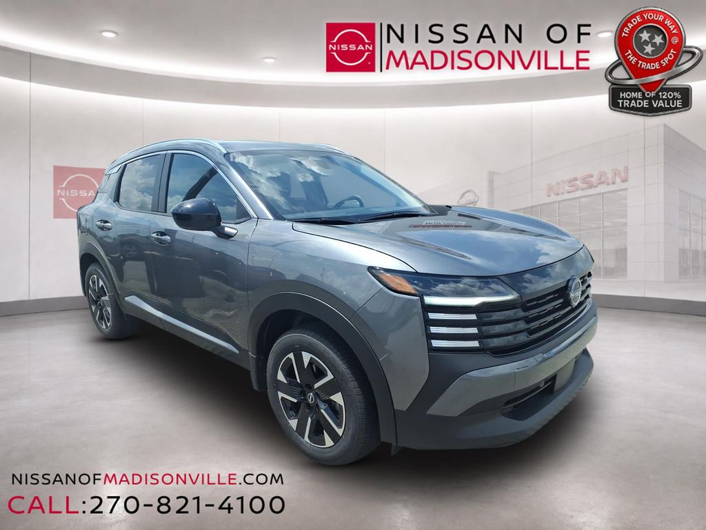 Gray (Gun Metallic) 2026 Nissan Kicks SUV / Crossover All-Wheel Drive Continuously Variable Transmission