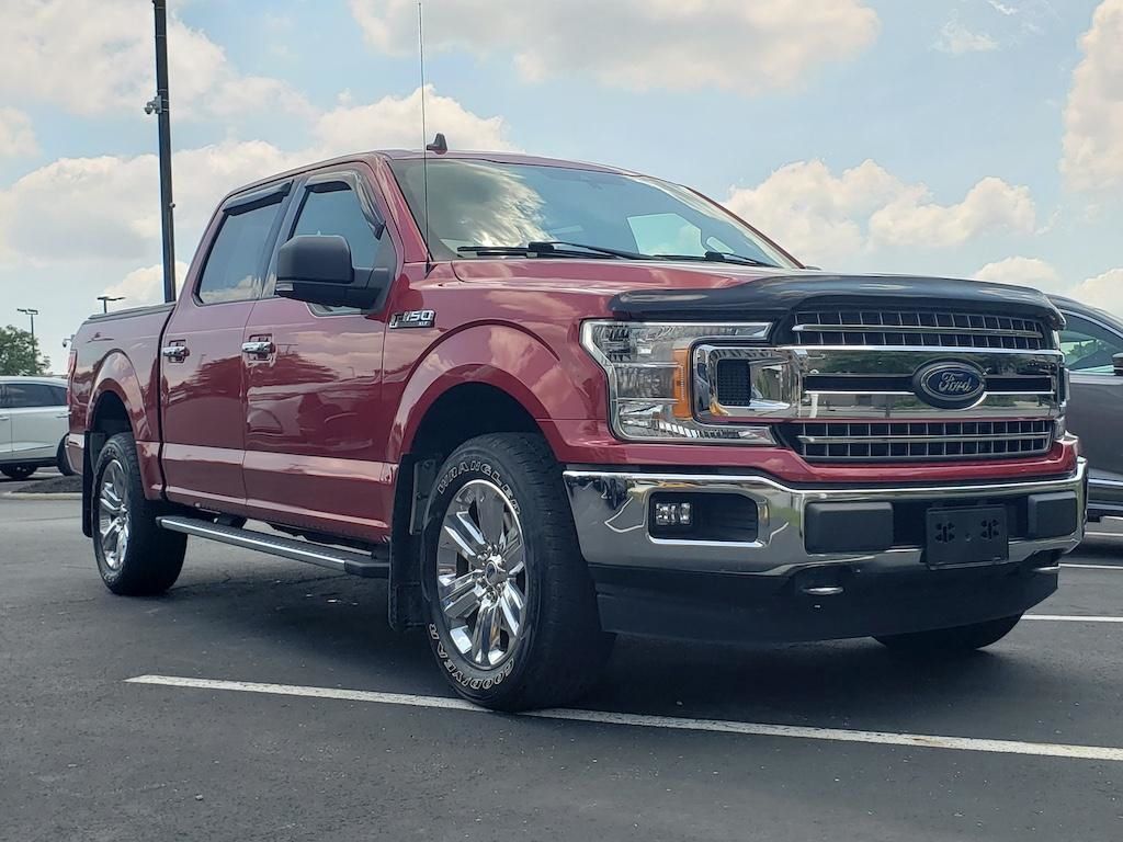 Rapid Red Metallic Tinted Clearcoat 2020 Ford F-150 Pickup Truck Four-Wheel Drive Automatic