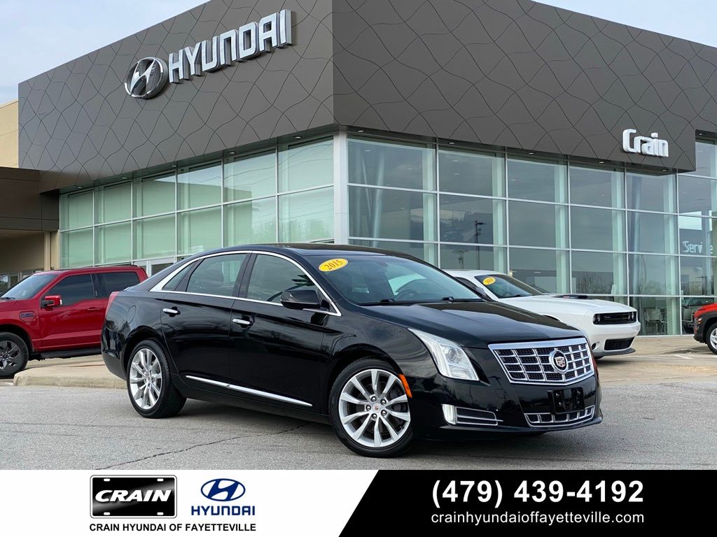 Black Raven 2015 Cadillac XTS Luxury AWD Sedan All-Wheel Drive 6-Speed Automatic