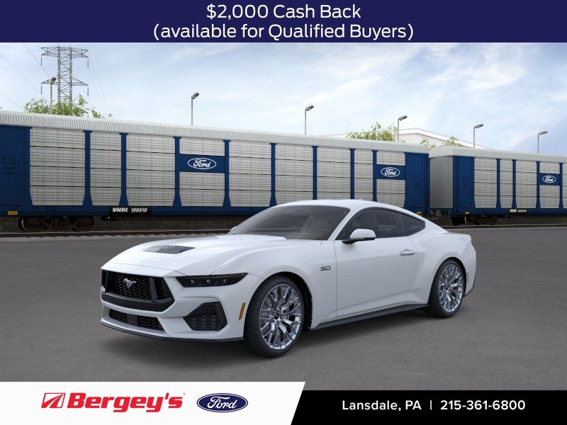 Oxford White 2026 Ford Mustang Coupe Rear-Wheel Drive Automatic