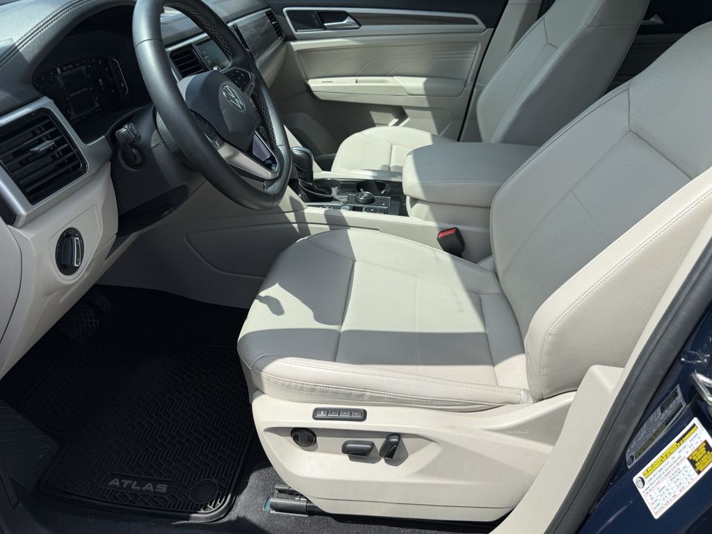 2022 Volkswagen Atlas SEL Blue at Bayway Chrysler Dodge Jeep Ram