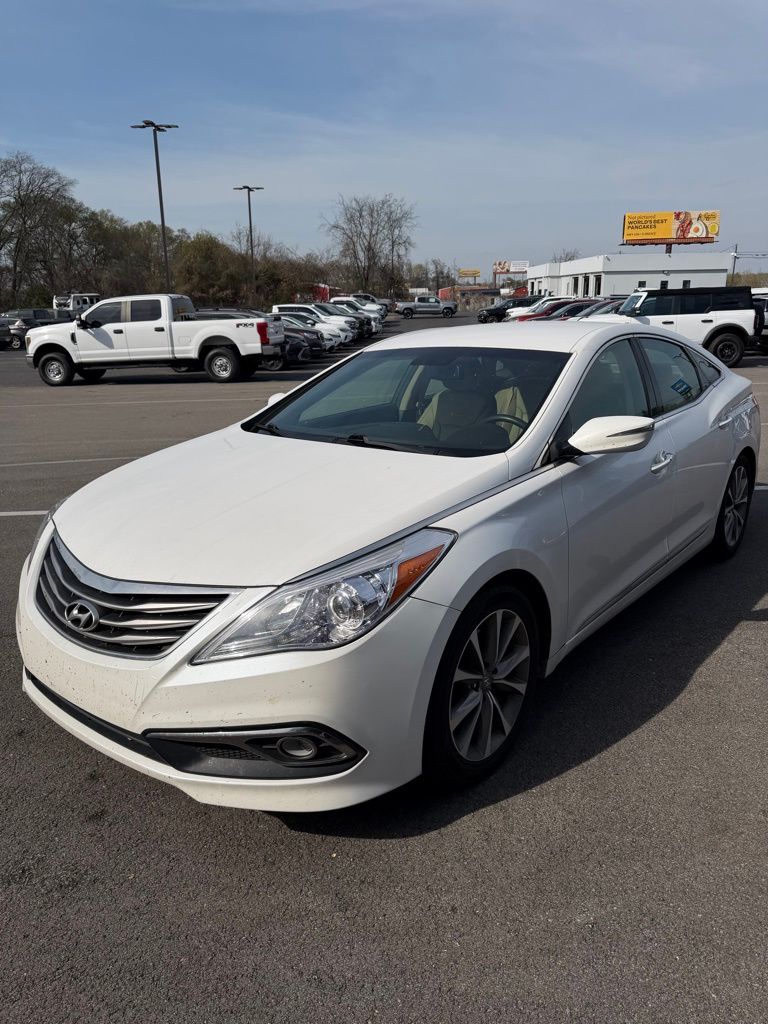 Diamond White Pearl 2016 Hyundai Azera FWD Sedan Front-Wheel Drive 6-Speed Automatic