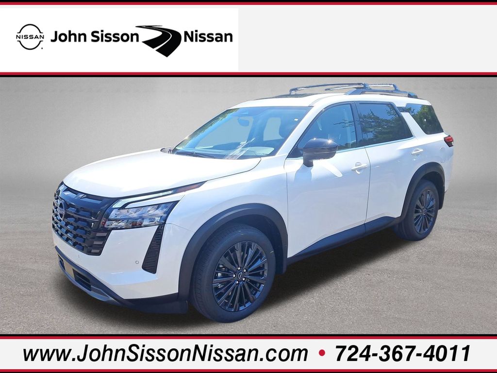 2026 Nissan Pathfinder SL White at South Hills Kia