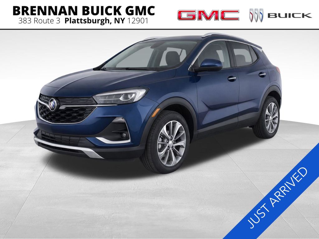 Blue (Deep Azure Metallic) 2021 Buick Encore GX SUV / Crossover All-Wheel Drive 9-Speed Automatic